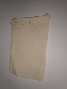 cotton muslin bag